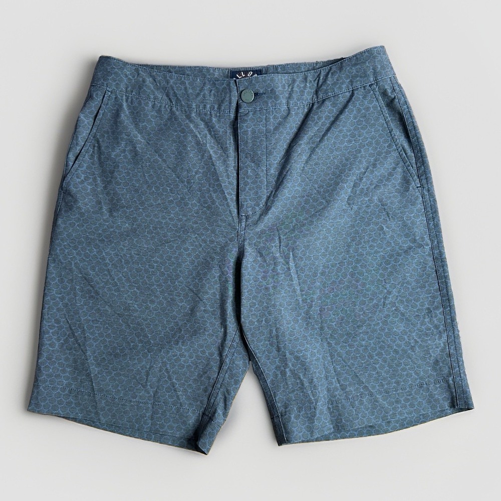Faherty Shorts Mens 32 Gray All Day Shorts Hybrid Stretch Quick Dry Surf Casual